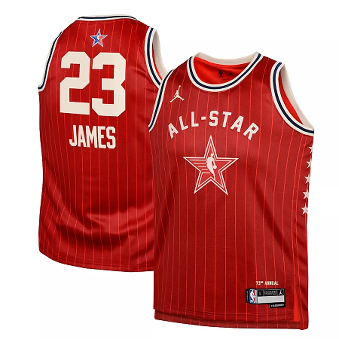 Youth All Star LeBron James #23 Swingman Jersey 2024 -Western Conference
