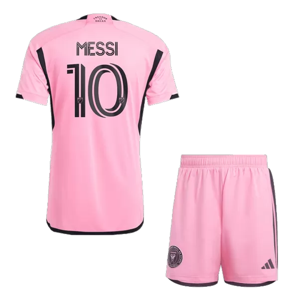 [Super Quailty] Men's Inter Miami CF MESSI #10 Home Jersey (Jersey+Shorts) Kit 2024/25 - thejerseys