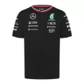 Mercedes AMG Petronas F1 Racing Team Black T-Shirt 2024 - Super Quailty - thejerseys