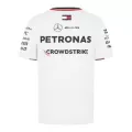 Mercedes AMG Petronas F1 Racing Team White T-Shirt 2024 - Super Quailty - thejerseys