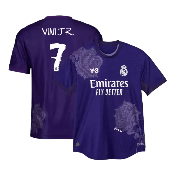 Real Madrid VINI JR. #7 Fourth Away Soccer Jersey 2023/24 - Player Version - thejerseys