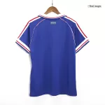 France Home Retro Soccer Jersey World Cup 1998 - thejerseys