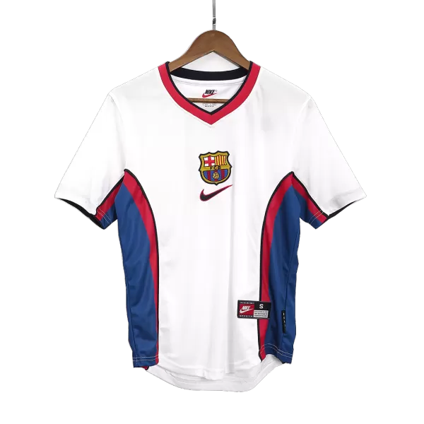 Barcelona Away Retro Soccer Jersey 1998/99 - thejerseys