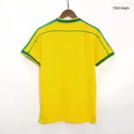 Brazil Home Retro Soccer Jersey 1998 - thejerseys