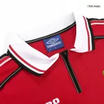 Manchester United Home Retro Long Sleeve Soccer Jersey 1998/99 - thejerseys