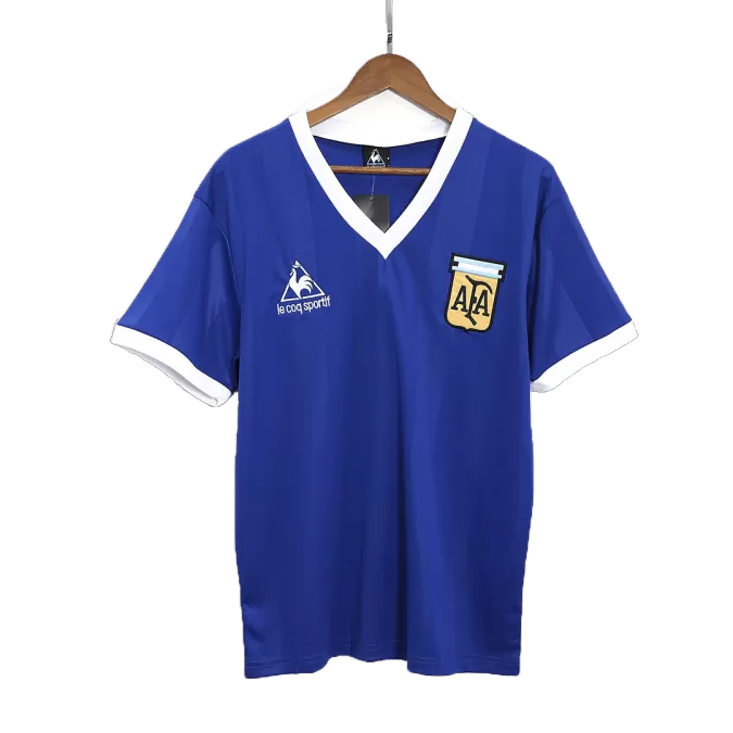 Argentina Away Retro Soccer Jersey 1986 - thejerseys