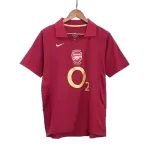 Arsenal Home Retro Soccer Jersey 2005/06 - thejerseys