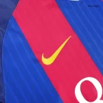 Barcelona Home Retro Soccer Jersey 2016/17 - thejerseys