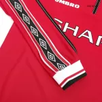 Manchester United Home Retro Long Sleeve Soccer Jersey 1998/99 - thejerseys