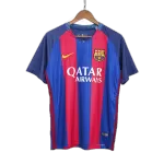 Barcelona Home Retro Soccer Jersey 2016/17 - thejerseys