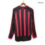 AC Milan Home Retro Long Sleeve Soccer Jersey 2006/07 - thejerseys