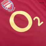 Arsenal Home Retro Soccer Jersey 2005/06 - thejerseys