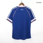 France Home Retro Soccer Jersey 1998 - thejerseys