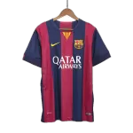 Barcelona Home Retro Soccer Jersey 2014/15 - thejerseys