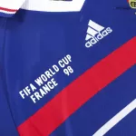 France ZIDANE #10 Home Retro Soccer Jersey 1998 - thejerseys