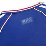 France Home Retro Soccer Jersey 1998 - thejerseys