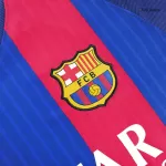 Barcelona Home Retro Soccer Jersey 2016/17 - thejerseys