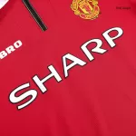 Manchester United Home Retro Long Sleeve Soccer Jersey 1998/99 - thejerseys