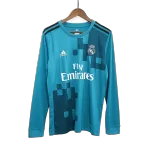 Real Madrid Third Away Retro Long Sleeve Soccer Jersey 2017/18 - thejerseys