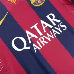 Barcelona Home Retro Soccer Jersey 2014/15 - thejerseys