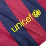 Barcelona Home Retro Soccer Jersey 2014/15 - thejerseys