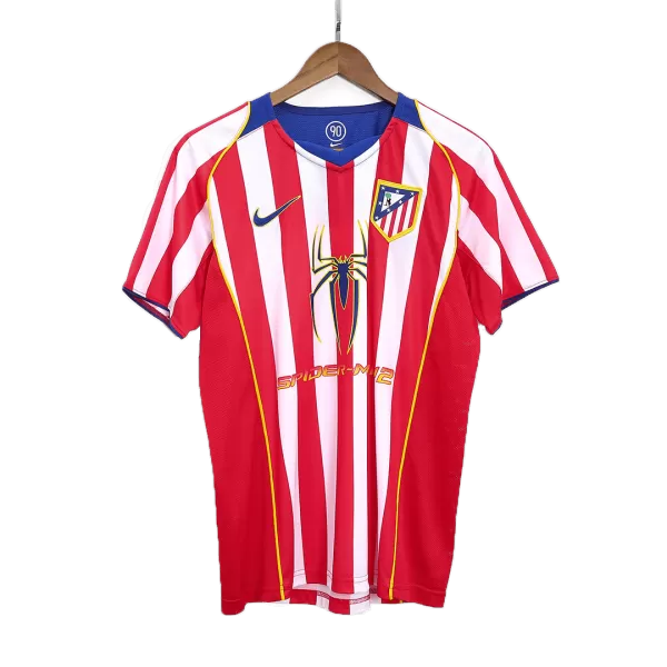 Atletico Madrid Home Retro Soccer Jersey 2004/05 - thejerseys