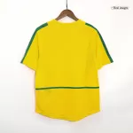 Brazil Home Retro Soccer Jersey 2002/03 - thejerseys