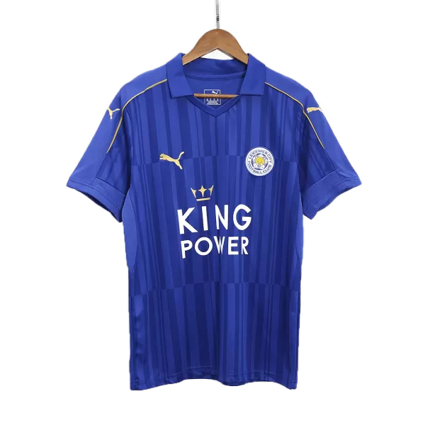 Leicester City Home Retro Soccer Jersey 2016/17 - thejerseys