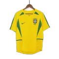 Brazil Home Retro Soccer Jersey 2002/03 - thejerseys