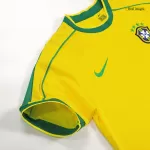 Classic Brazil Home Jersey 1998 - thejerseys