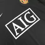 RONALDO #7 Classic Manchester United Away Long Sleeve Jersey 2007/08 - thejerseys