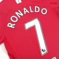 Manchester United RONALDO #7 Home Retro Long Sleeve Soccer Jersey 2007/08 - thejerseys