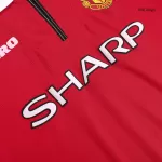 Manchester United Home Retro Soccer Jersey 98/00 - thejerseys