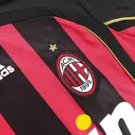 AC Milan Home Retro Long Sleeve Soccer Jersey 2006/07 - thejerseys