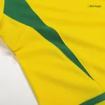 Brazil Home Retro Soccer Jersey 2002/03 - thejerseys