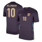 [Super Quailty] Men's England BELLINGHAM #10 Away Soccer Jersey Euro 2024 - thejerseys