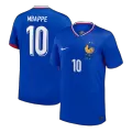 [Super Quailty] Men's France MBAPPE #10 Home Soccer Jersey Euro 2024 - thejerseys