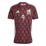 Men's Mexico RAÚL #9 Home Soccer Jersey Copa América 2024 - thejerseys