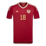 Men's Venezuela ARANGO #18 Home Soccer Jersey Copa América 2024 - thejerseys