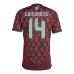 Men's Mexico CHICHARITO #14 Home Soccer Jersey Copa América 2024 - thejerseys