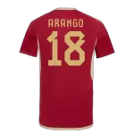 Men's Venezuela ARANGO #18 Home Soccer Jersey Copa América 2024 - thejerseys