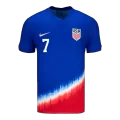 [Super Quailty] Men's USA REYNA #7 Away Soccer Jersey Copa América 2024 - thejerseys