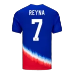 [Super Quality] Men's USA REYNA #7 Away Soccer Jersey Copa América 2024 - thejerseys