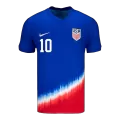 [Super Quailty] Men's USA PULISIC #10 Away Soccer Jersey Copa América 2024 - thejerseys