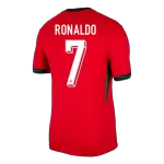 [Super Quality] Men's Portugal RONALDO #7 Home Soccer Jersey Euro 2024 - thejerseys