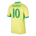 [Super Quality] Men's Brazil RODRYGO #10 Home Soccer Jersey Copa América 2024 - thejerseys