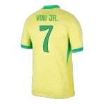 [Super Quality] Men's Brazil VINI JR. #7 Home Soccer Jersey Copa América 2024 - thejerseys