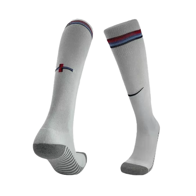 England Home Soccer Socks Euro 2024 For Adults - thejerseys