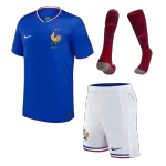 [Super Quailty] Men's France Home Jersey Full Kit Euro 2024 - thejerseys