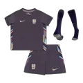 Kid's England Away Jerseys Full Kit Euro 2024 - thejerseys